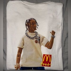 Travis Scott McDonald’s shirt